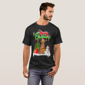 Paspoortverlichting afgestemd op Santa Rhodesian R T-shirt (Voorkant volledig)