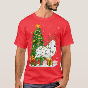 Paspoortverlichting met rendierverlichting - Grote T-shirt