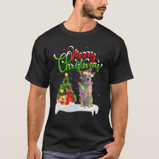 Paspoortverlichting voor Santa Australian Cattle D T-shirt