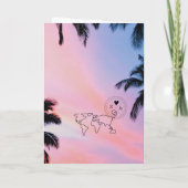 PaspoortWereldkaart Moderne Minimale bestemming (Achterkant)