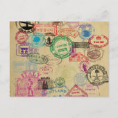  paspoortzegels briefkaart (Voorkant)