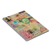  paspoortzegels notitieboek (Rechterzijde)