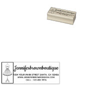 Paspop Kleermaker Naait Modejurk Rubberstempel (Gestempeld)