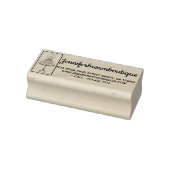 Paspop Kleermaker Naait Modejurk Rubberstempel (Stempel)
