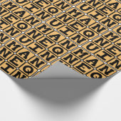Paspop, Modiepop Cadeaupapier (Hoek)