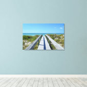 Pass-A-Grille Beach, Florida Canvas Afdruk (Insitu (Houten vloer))