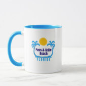 Pass-A-Grille Beach Florida Coffee Mok (Links)