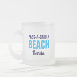 Pass-A-Grille Beach Florida Coffee Mug Matglas Koffiemok