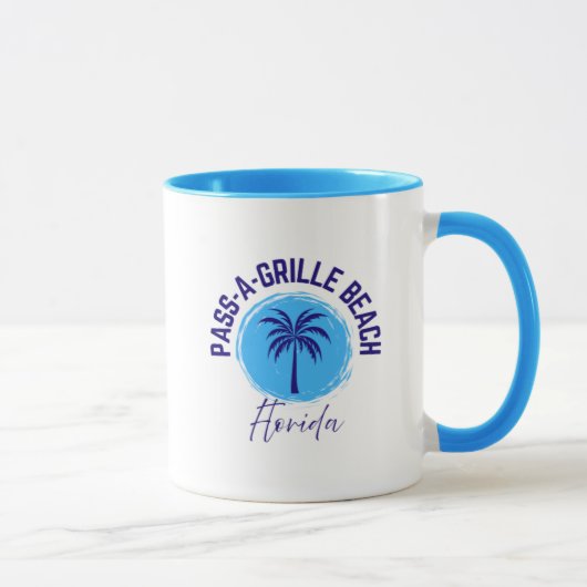 Pass-A-Grille Beach Florida Coffee Mug Mok (Rechts)