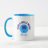 Pass-A-Grille Beach Florida Coffee Mug Mok (Links)