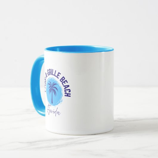 Pass-A-Grille Beach Florida Coffee Mug Mok (Voorkant links)