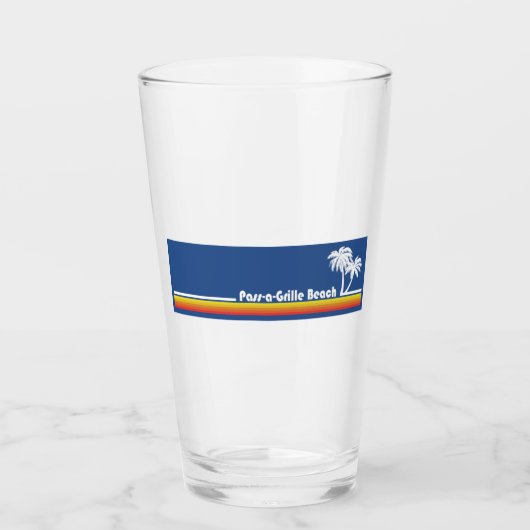 Pass-a-Grille Beach Florida Glas (Voorkant)