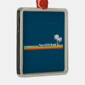 Pass-a-Grille Beach Florida Metalen Ornament (Rechts)