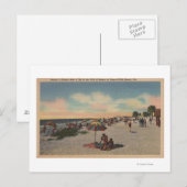 Pass-a-Grille Beach, Florida - Sunbathers on Briefkaart (Voorkant / Achterkant)
