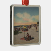 Pass-a-Grille Beach, Florida - Sunbathers on Metalen Ornament (Rechts)