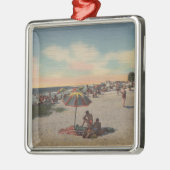 Pass-a-Grille Beach, Florida - Sunbathers on Metalen Ornament (Links)
