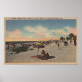 Pass-a-Grille Beach, Florida - Sunbathers on Poster (Voorkant)