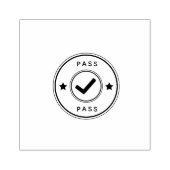 PASS Aangepaste tekst Golden Glitz inkt profession Rubberstempel (Afrduk)