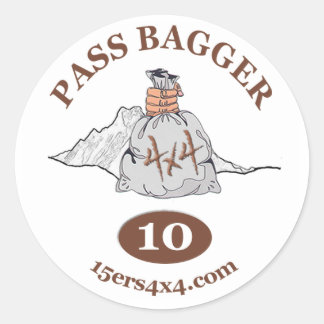 Pass Bagger 10 Sticker