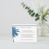 Pass Blue & Cream Visitekaartje (Staand voorkant)