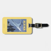 Pass Chilkoot, Alaska Gold Miners Bagagelabel (Voorkant horizontaal)