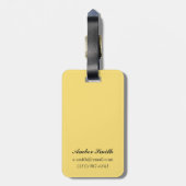 Pass Chilkoot, Alaska Gold Miners Bagagelabel (Achterkant verticaal)