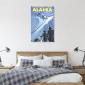 Pass Chilkoot, Alaska Gold Miners Canvas Afdruk (Insitu (Slaapkamer))