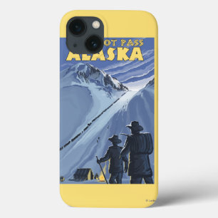 Pass Chilkoot, Alaska Gold Miners iPhone 13 Hoesje