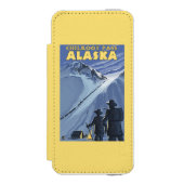 Pass Chilkoot, Alaska Gold Miners Incipio iPhone Portemonnee Hoesje (Voorkant Agenda)