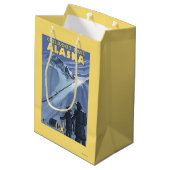 Pass Chilkoot, Alaska Gold Miners Medium Cadeauzakje (Achterkant Gekanteld)