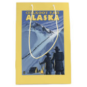Pass Chilkoot, Alaska Gold Miners Medium Cadeauzakje (Voorkant)