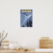 Pass Chilkoot, Alaska Gold Miners Poster (Keuken)