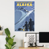 Pass Chilkoot, Alaska Gold Miners Poster (Thuiskantoor)