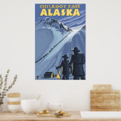 Pass Chilkoot, Alaska Gold Miners Poster (Keuken)