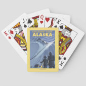 Pass Chilkoot, Alaska Gold Miners Speelkaarten (Achterkant)