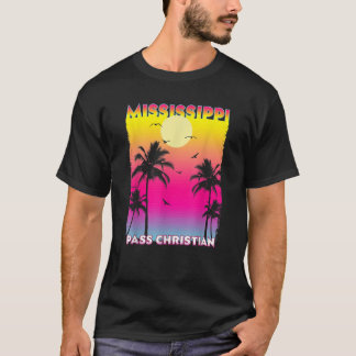 Pass Christelijke Mississippi MS zomerse vintage S T-shirt