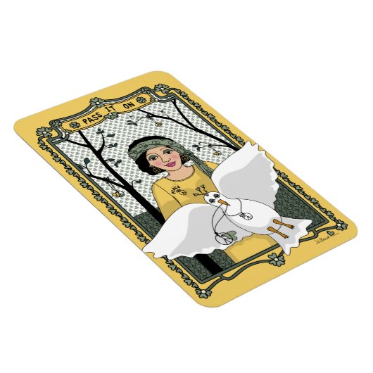 Pass it On_C_4x6 koelkast Magneet (Rechterzijde)