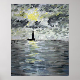 Pass Manchac Lighthouse Poster