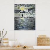 Pass Manchac Lighthouse Poster (Keuken)