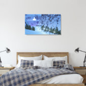 Pass of Light Canvas Print (Insitu (Slaapkamer))