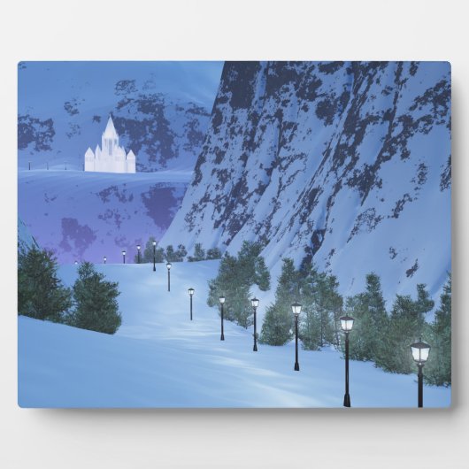Pass of Light Photo Plaque Fotoplaat (Voorkant)