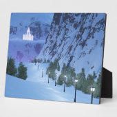 Pass of Light Photo Plaque Fotoplaat (Zijkant)