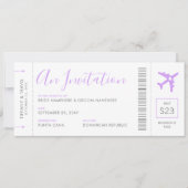 Pass Planet Lila reizen Kaart (Voorkant)