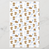 Pass the Prize Baby shower Game - Beren (Achterkant)