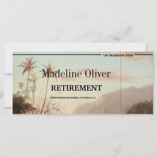 Pass Tropical Island met ouderdomspensioen (Achterkant)