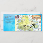 Pass voor een bruiloft in Antigua (Achterkant)