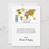 Pass Weddenschap bestemming Bedankkaart (Voorkant)