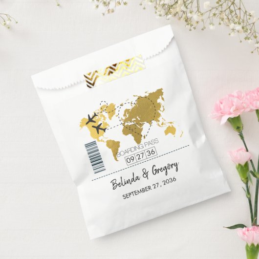 Pass Weddenschap bestemming Bedankzakje (Gezegeld)