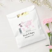 Pass Weddenschap bestemming Bedankzakje (Gezegeld)