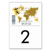 Pass Weddenschap bestemming Kaart (Voorkant)